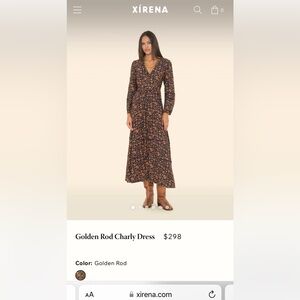 Country Floral Long Sleeve Dress